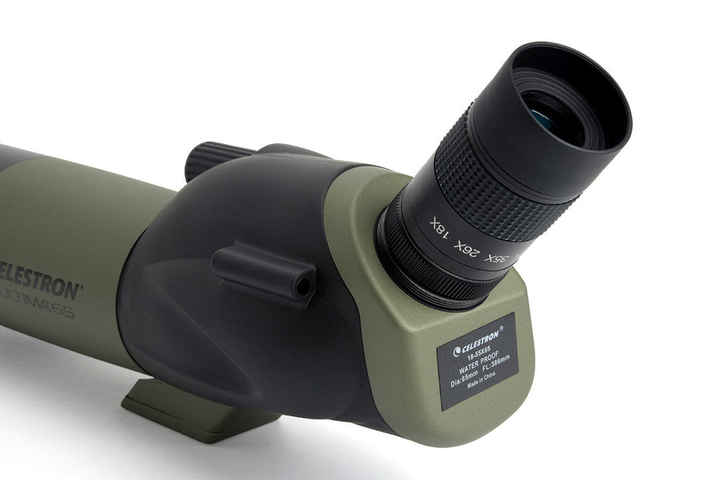 Ultima 18-55X65MM Angled Zoom Spotting Scope