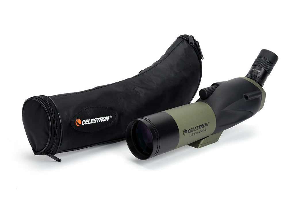 Ultima 18-55X65MM Angled Zoom Spotting Scope