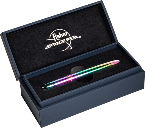 Supernova Rainbow Titanium Nitride Bullet Space Pen