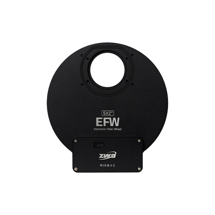 ZWO EFW 5x2" (2025) 5-Position Precision Electronic Filter Wheel