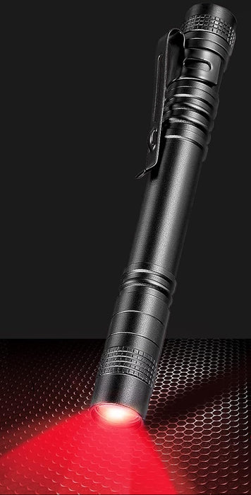 Red LED Flashlight