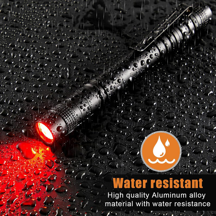 Red LED Flashlight