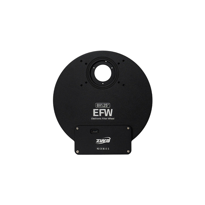 ZWO EFW 8x1.25"/31mm (2025) 8-Slot Precision Electronic Filter Wheel