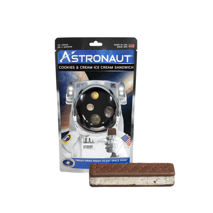 Astronaut Foods - Cookies and Cream Ice Cream Sandwich