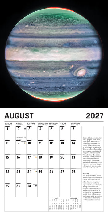 Webb's Cosmos Calendar 2027: Five Years of Images and Discoveries from the James Webb Space Telescope
