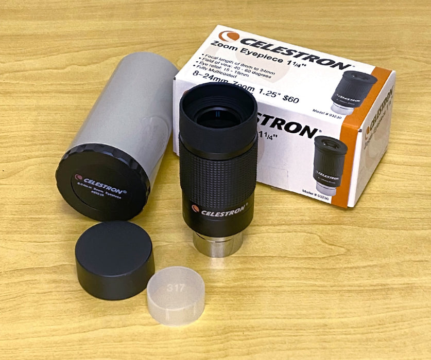 Used - Celestron 8-24mm Zoom Eyepiece