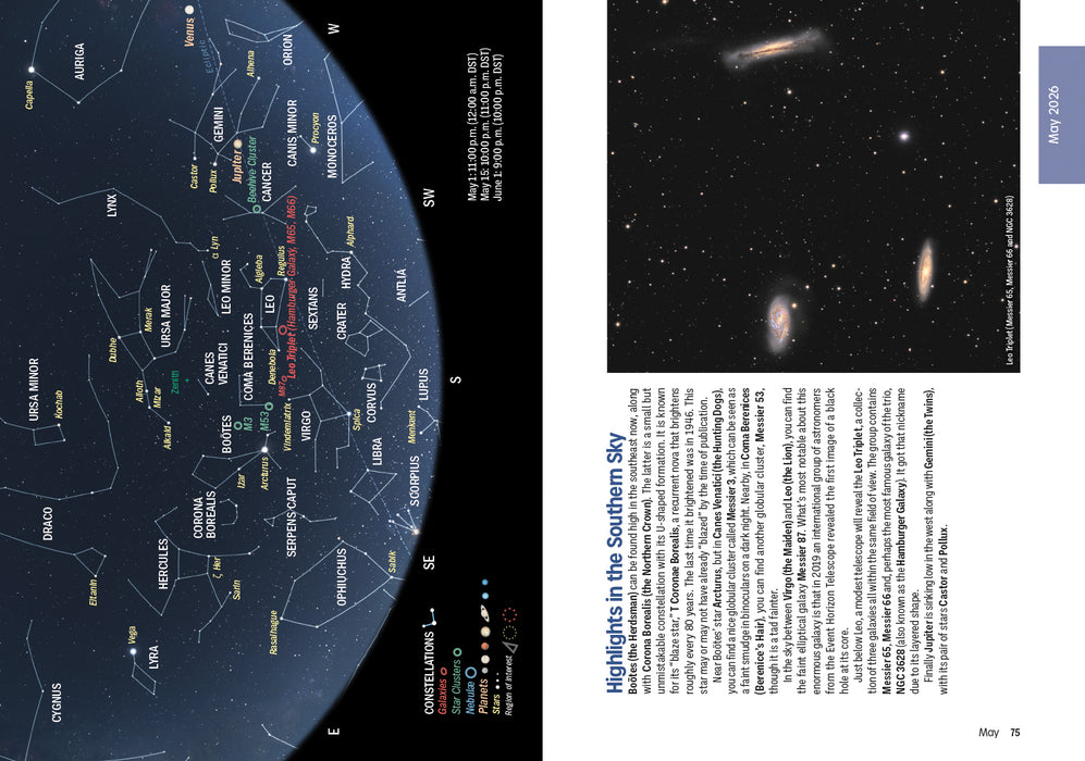 Night Sky Guide 2026: North America's Skies Month by Month from The Royal Astronomical Society of Canada