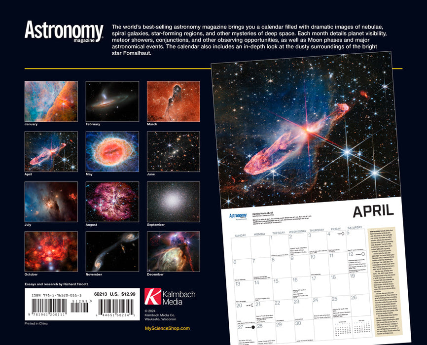 2025 Deep Space Mysteries Calendar