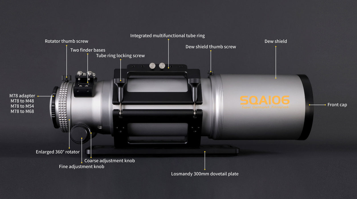 Askar SQA106 Petzval Astrograph