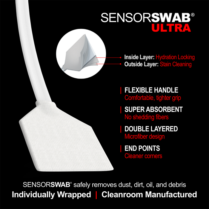 Sensor Cleaning Swab Kit (Type 2, 17mm)