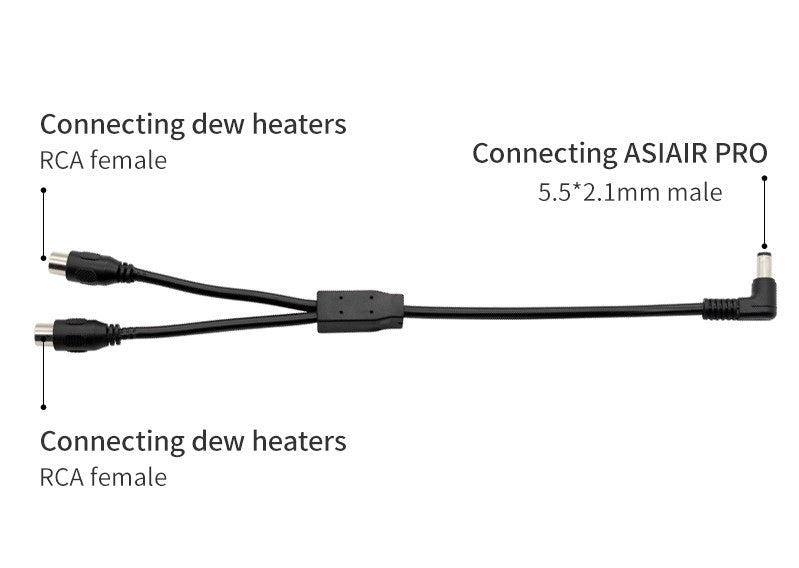 ZWO DC Y Splitter Cable