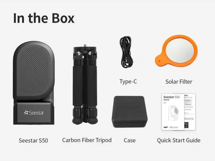 ZWO Seestar S50 Smart Telescope