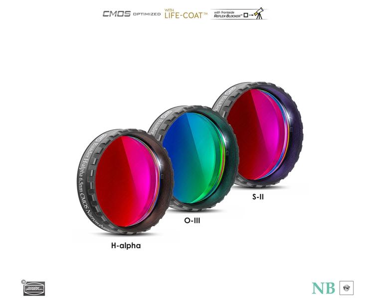 Baader 6.5nm Narrowband Filters – CMOS-optimized (H-alpha / O-III / S-II)