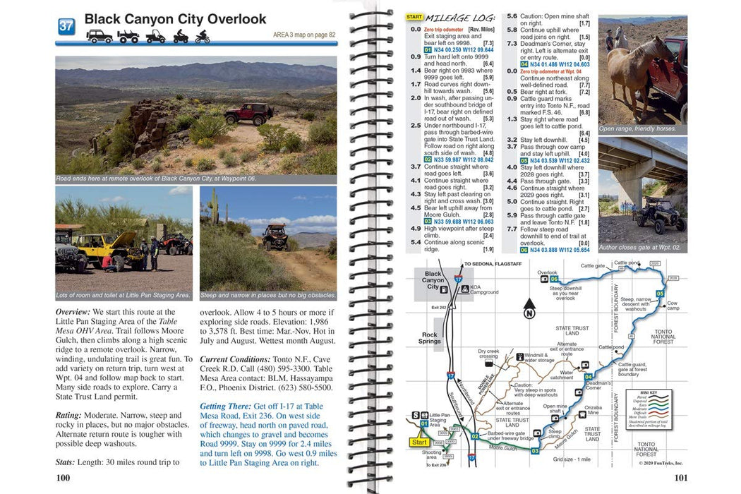 Guide to Arizona Backroads & 4-Wheel-Drive Trails book