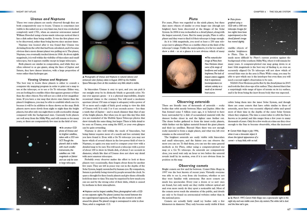 Night Sky Atlas: The Moon, Planets, Stars and Deep-Sky Objects Book