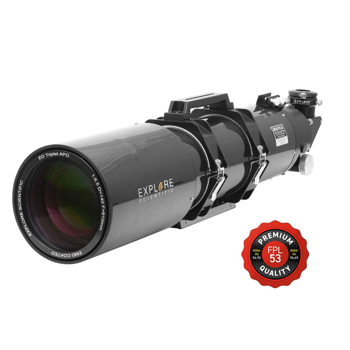 Explore Scientific 140mm f/6.7 FPL-53 Air-Spaced Triplet ED APO Refractor