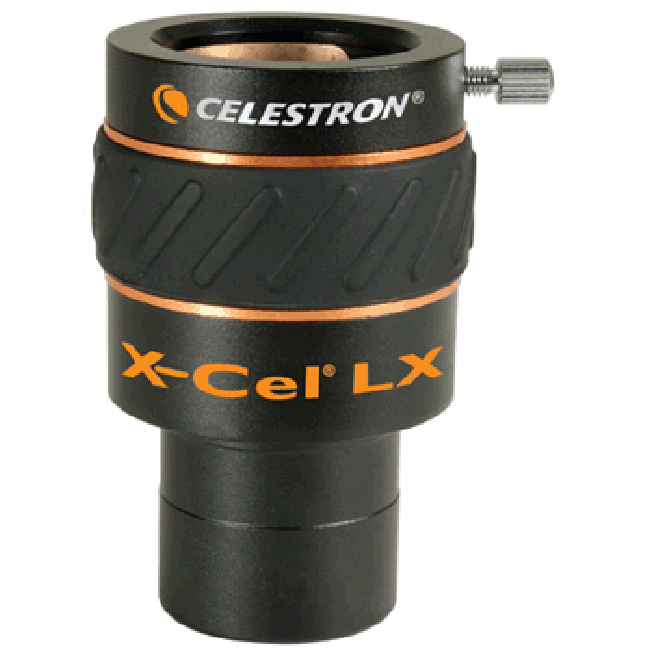Celestron X-Cel LX 2x Barlow Lens -1.25"